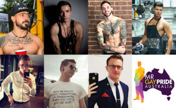 Public Voting for Mr Gay Pride Australia Is Now Open 2018 Mr Gay Pride Australia Finalists