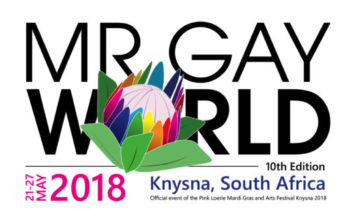 South Africa to Host the 10th Mr. Gay World Competition in Knysna MGW2018