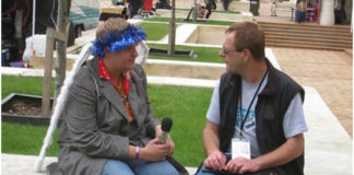 Do You Feel Like You’re At A Party That You Haven’t Been Invited To? – Let’s Dance Eighteen-year-old Mike interviewing Carl Greenwood at Out in the Square 2010.