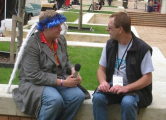 Do You Feel Like You’re At A Party That You Haven’t Been Invited To? – Let’s Dance Eighteen-year-old Mike interviewing Carl Greenwood at Out in the Square 2010.