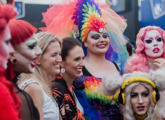 Jacinda Ardern Joins Global Pride Lineup From Asia Pacific New Zealand Prime Minister Jacinda Ardern amongst friends at the Auckland Pride Parade - Source: Maria Ligaya http://www.marialigayaphotography.com