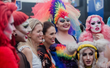 Jacinda Ardern Joins Global Pride Lineup From Asia Pacific New Zealand Prime Minister Jacinda Ardern amongst friends at the Auckland Pride Parade - Source: Maria Ligaya http://www.marialigayaphotography.com
