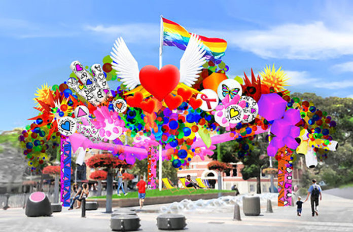 Sydney Mardi Gras Installation