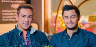 Neighbours Gay Engagement – Now Will Tom Daley Come To The Wedding? Matt Wilson and Takaya Honda during Neighbours Q&A (Youtube)