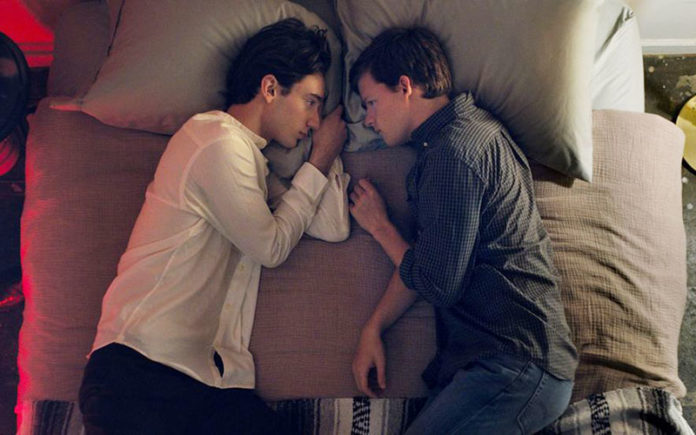 Theodore Pellerin stars as Xavier and Lucas Hedges stars as Jared in Joel Edgerton's BOY ERASED, a Focus Features release.