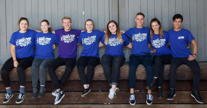 Some of the Wear it Purple team preparing for Wear it Purple Day on Friday 31 August - (Instagram)