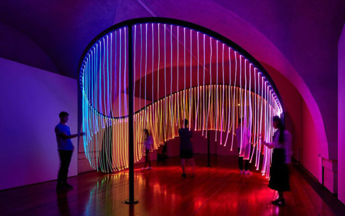Full Spectrum by Flynn Talbot at London Design Biennale (Photo by Mark Cocksedge - Instagram)