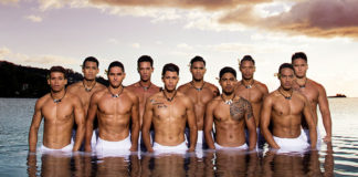 Mister Tahiti Showing Off the Delights of the Pacific Islands Mister Tahiti Contestants 2018 (Supplied)