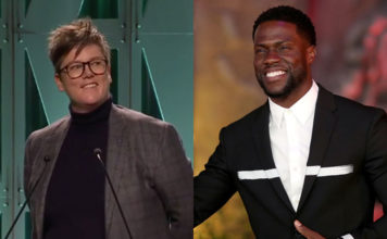 Hannah Gadsby Possible Replacement for Kevin Hart as Oscars Host After Homophobic Tweets Surface Hannah Gadsby and Kevin Hart