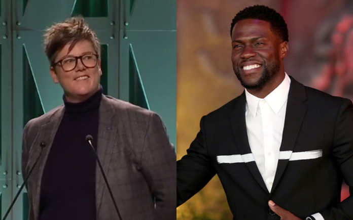Hannah Gadsby and Kevin Hart