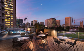 Satisfy Your Taste-buds, Your Thirst and Good Times by Discovering Adelaide Hilton Adelaide Pool deck view (Supplied)