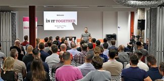 In It Together Rad Mitic speaking at the IN IT TOGETHER suicide forum alongside speakers from Beyond Blue, VAC, Acon, R U OK? and Headspace.