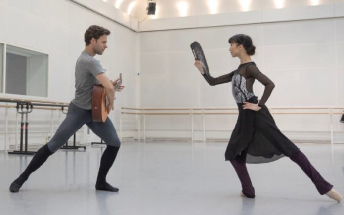 Australia’s Alexander Campbell and Akane Takada in the Don Quixote Ballet