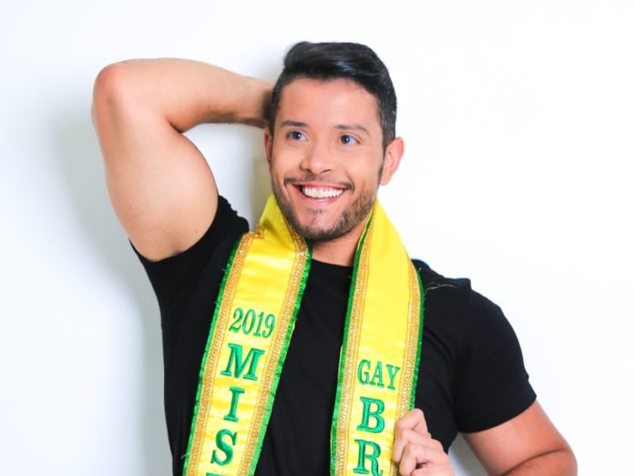 Mr Gay Brazil 2019 Raphael Anjos (Supplied)