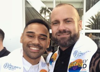 Final Day Preparations As Mr Gay World Public Voting Ends Mr Gay New Zealand Nick Francis and Mr Gay Pride Australia Rad Mitic in Cape Town enter the final day of Mr Gay World 2019. (Instagram)