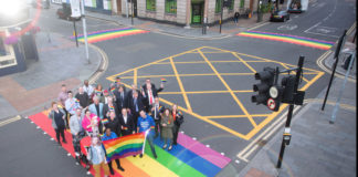 London Installs UK’s First Permanent Rainbow Crossing Rainbow Crossing UK