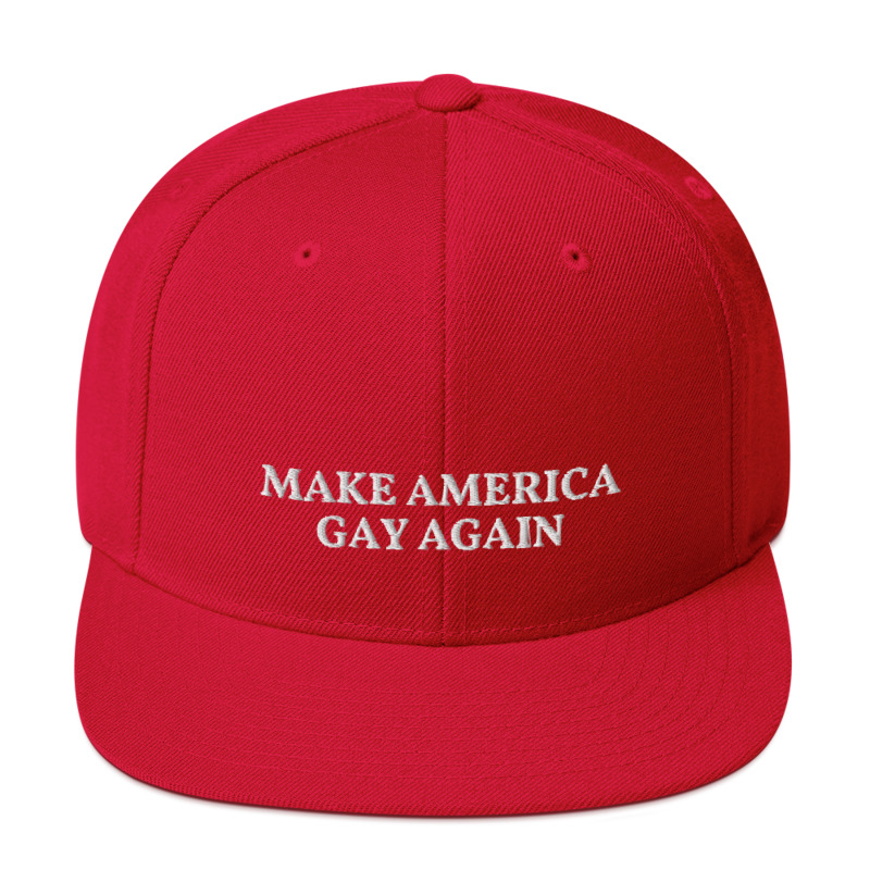 Make America Gay Again Snapback Hat