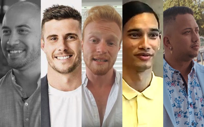 Mr Gay New Zealand 2020 Finalists