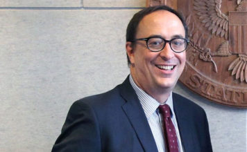 US Senate Confirms Openly Gay Ambassador To Lithuania New US Ambassador to Lithuania Robert Gilchrist (Photo: Embassy of Sweden, via Facebook.)