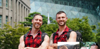 Amazing Race Winners Donate Earnings Portion to Fire Victims Tim and Rod donating to bushfire victims