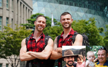 Amazing Race Winners Donate Earnings Portion to Fire Victims Tim and Rod donating to bushfire victims