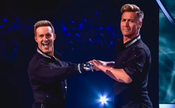 Historic Same-Sex Ice Skating Routine Delights Everyone Ian ‘H’ Watkins and professional partner Matt Evers