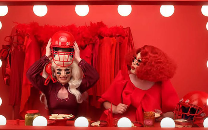 Sabra Hummus will feature drag queens, Kim Chi and Miz Cracker, in its Super Bowl ad.