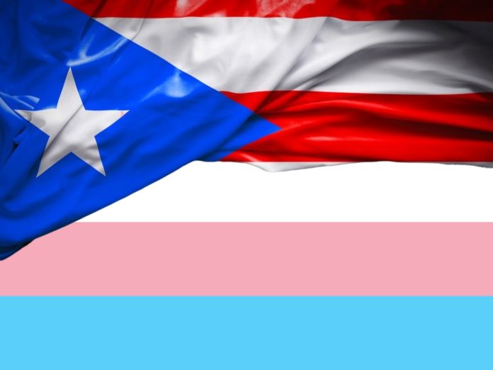 Puerto Rico and transgender flags