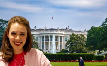 New Trump Appointee Believes USA Is Under Attack From A “Tyrannical LGBT+ Agenda” Merritt Corrigan at White House