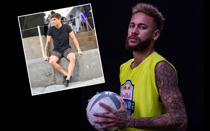 Neymar and Tiago Ramos