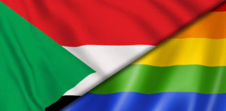 Sudan Repeals Death Penalty for Same-Sex Relations flags of sudan and lgbt