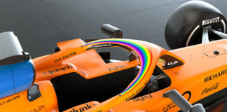 McLaren Formula 1 Cars and Drivers Will Display Rainbows for #WeRaceAsOne Campaign McLaren rainbow halo
