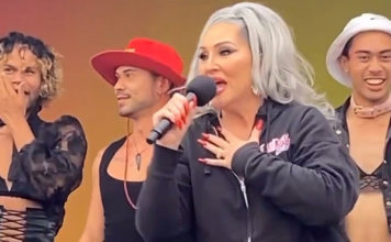 Michelle Visage Makes Surprise Appearance at Auckland’s Big Gay Out Michelle Visage
