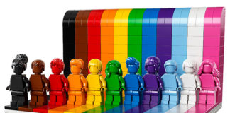 Lego Release First Ever LGBTQIA+ Set Everyone is Awesome Lego Pride Set (Lego)