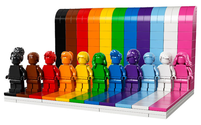 Everyone is Awesome Lego Pride Set (Lego)