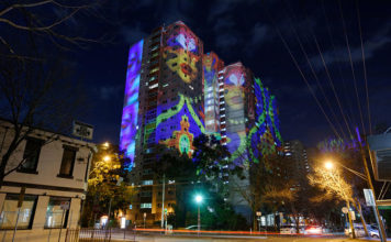 Diversity at the Forefront at this Year’s Gertrude Street Projection Festival 2019 Gertrude Street Projection Festival (Photo by Bernie Phelan - Supplied)