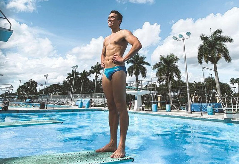 Olympic diver Anton Down-Jenkins (Instagram)