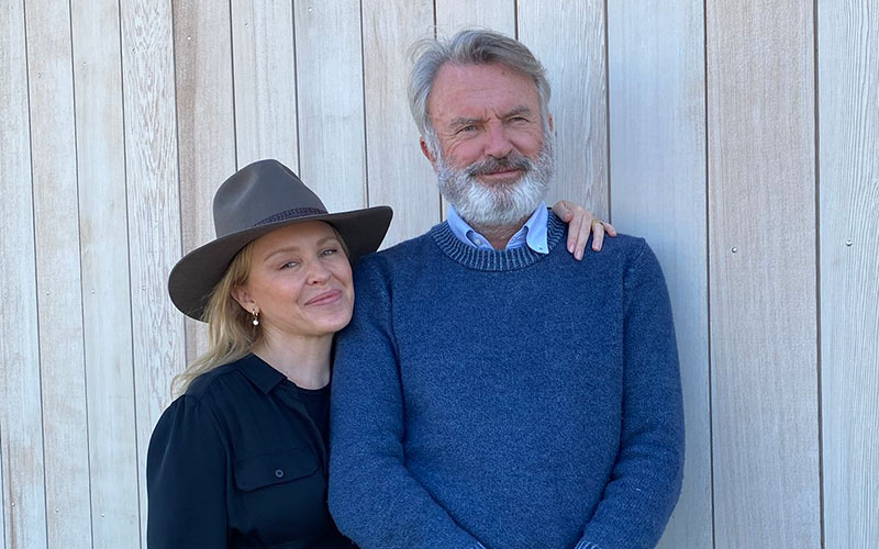 Kylie Minogue Holidays In New Zealand S South Island And Visits Sam Neill Gay Nation