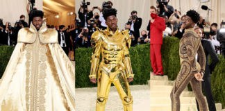 Met Gala 2021: Lil Nas X Slays Again While Troye Sivan Dresses Up Lil Nas X arrives at the Met Gala 2021 (Twitter)
