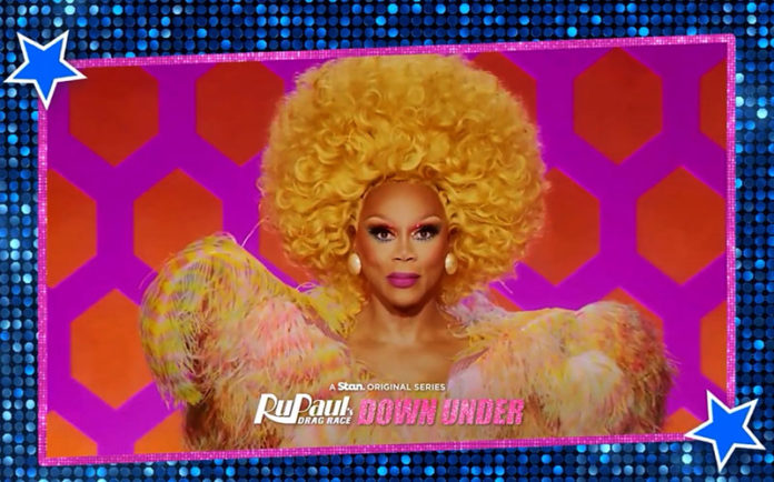 RuPaul announcing RuPaul's Drag Race Down Under season 2 (Stan)