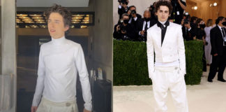 Met Gala 2021: Unique Instagram Live Entrance By Timothée Chalamet Timothée Chalamet leaving Frick Gallery and then on the red carpet at The Met Gala