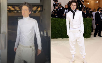 Met Gala 2021: Unique Instagram Live Entrance By Timothée Chalamet Timothée Chalamet leaving Frick Gallery and then on the red carpet at The Met Gala