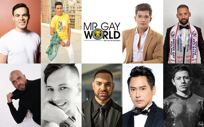 Delegates of Mr Gay World 2020