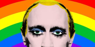 Activists Want You To Share Putin’s Most-Hated & Banned Image To Support LGBTQ+ Ukrainians Putin In Drag