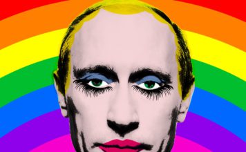 Activists Want You To Share Putin’s Most-Hated & Banned Image To Support LGBTQ+ Ukrainians Putin In Drag