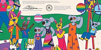 RAINBOW BIRTH CERTIFICATE TO REFLECT DIVERSITY commemorative Rainbow birth certificate