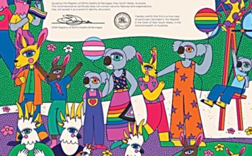RAINBOW BIRTH CERTIFICATE TO REFLECT DIVERSITY commemorative Rainbow birth certificate