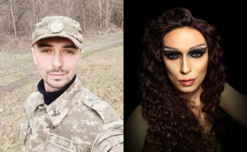 The Drag Queen That Went To War Against Russia Arthur & Aura (Instagram)