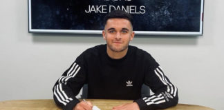 Bravery Praised as Jake Daniels Becomes First Openly Gay UK Male Professional Footballer Since 1990 Jake Daniels signing his first major sponsorship deal with Adidas earlier in the week. (Instagram)