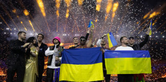 Politics Wins Again as Ukraine Takes Eurovision Title Ukraine’s Kalush Orchestra, winners of the Eurovision Song Contest 2022 — EBU/ CORINNE CUMMING